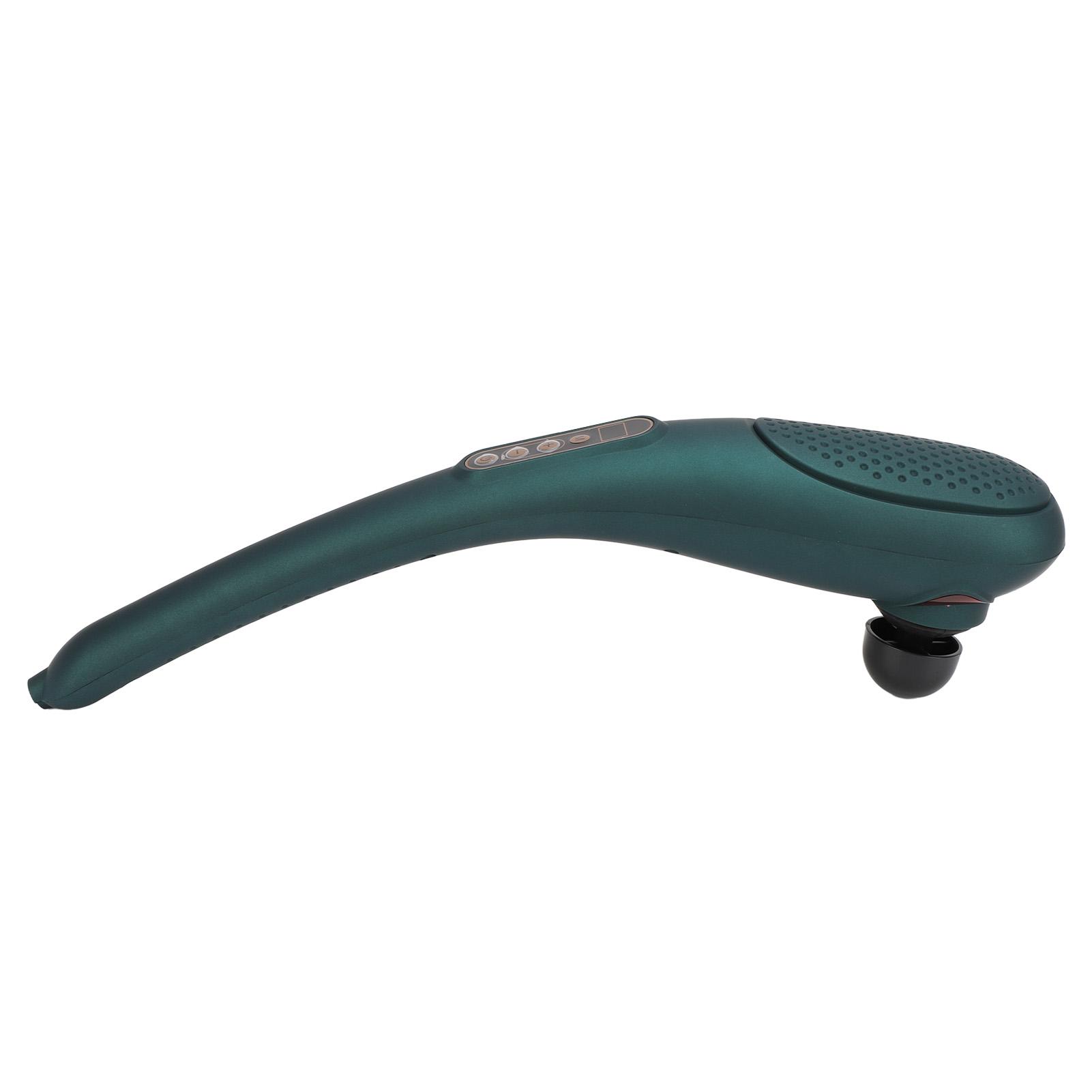 

Электрический массажер, перезаряжаемый, 15 режимов, 6 массажных головок, портативный ручной массажер для глубоких тканей