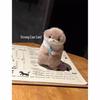 Free Shipping for Newcomers: Cute Otter Holding Fish Plush Pendant Gift