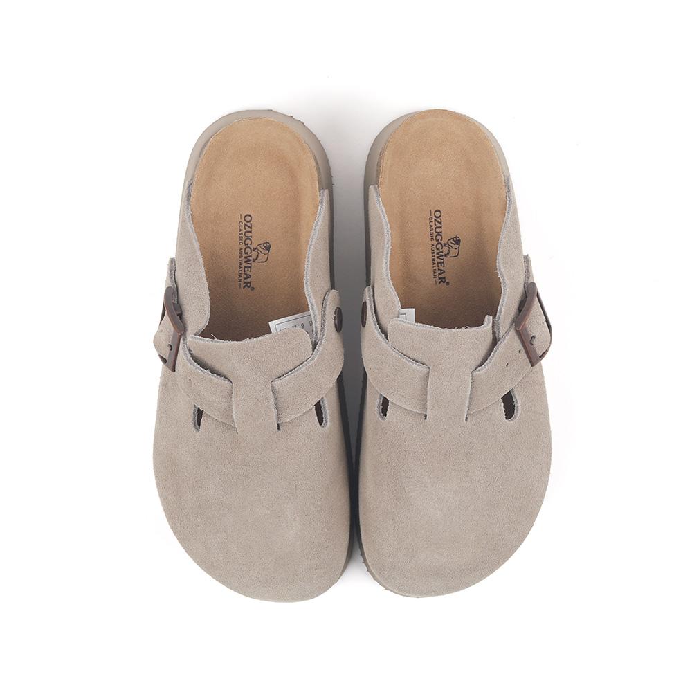Oz Ugg Wear Adult Platform Soft Footbed Slippers Taupe