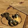 Sankosho (Three-pronged Vajra) - Buddhist Meditation Bell, Self-Defense, Sacred Item, Purification, Protection from Misfortune [Parallel Import]