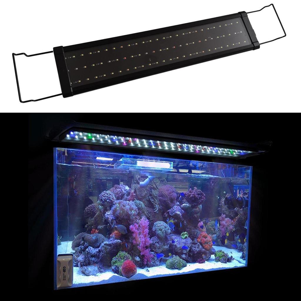 Bright Aquarium Lighting Led Fishes Tank Lamp with Extendable Bracket UK