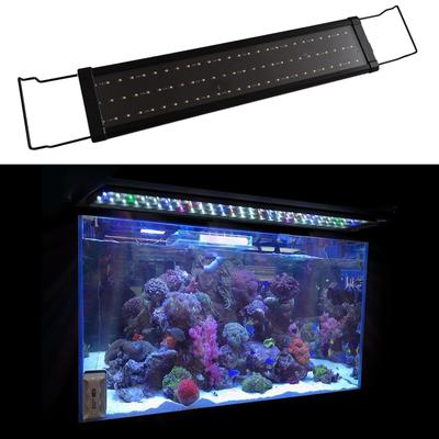 Jasné Akvarijní osvětlení LED Lampa pro Rybičky s Rozšiřitelným Držákem UK