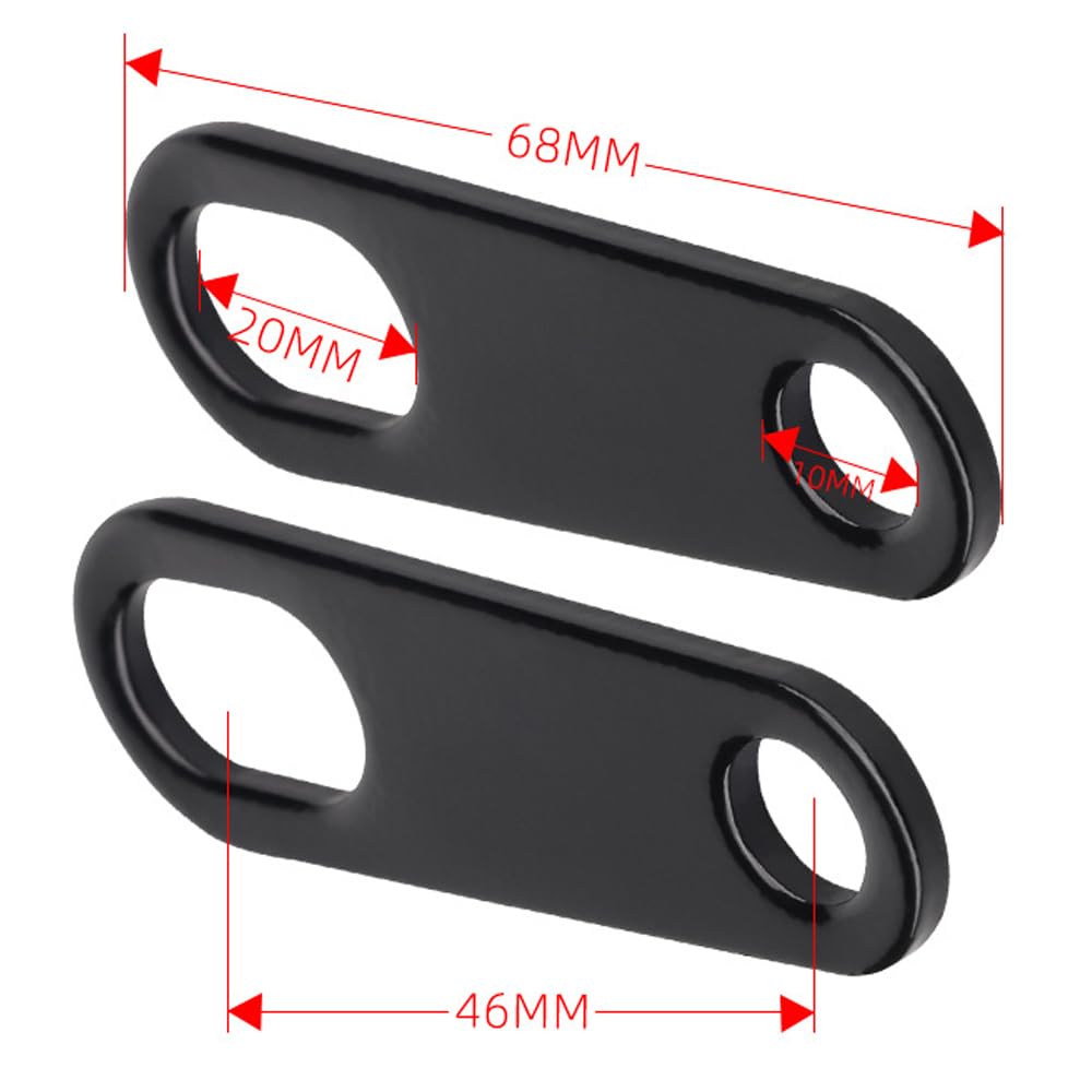 Set of 4 Motorcycle Front Rear Turn Signal Stay Base