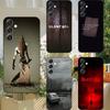 Horror Games Silent Hill Phone Case Phone Case For Samsung S25,S24,S21,S22,S23,S30,Ultra,S20,Plus,Fe,Lite,Note,10,5G Black Cover