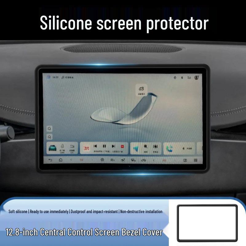 BYD Dolphin Center Screen Protector & Bezel Cover for Interior Modification