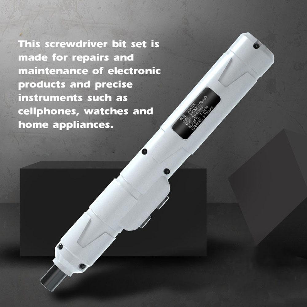 Cordless USB Rechargeable Electric Screwdriver Mini Power Tool Multifunction Screw Driver for Repairing Clock