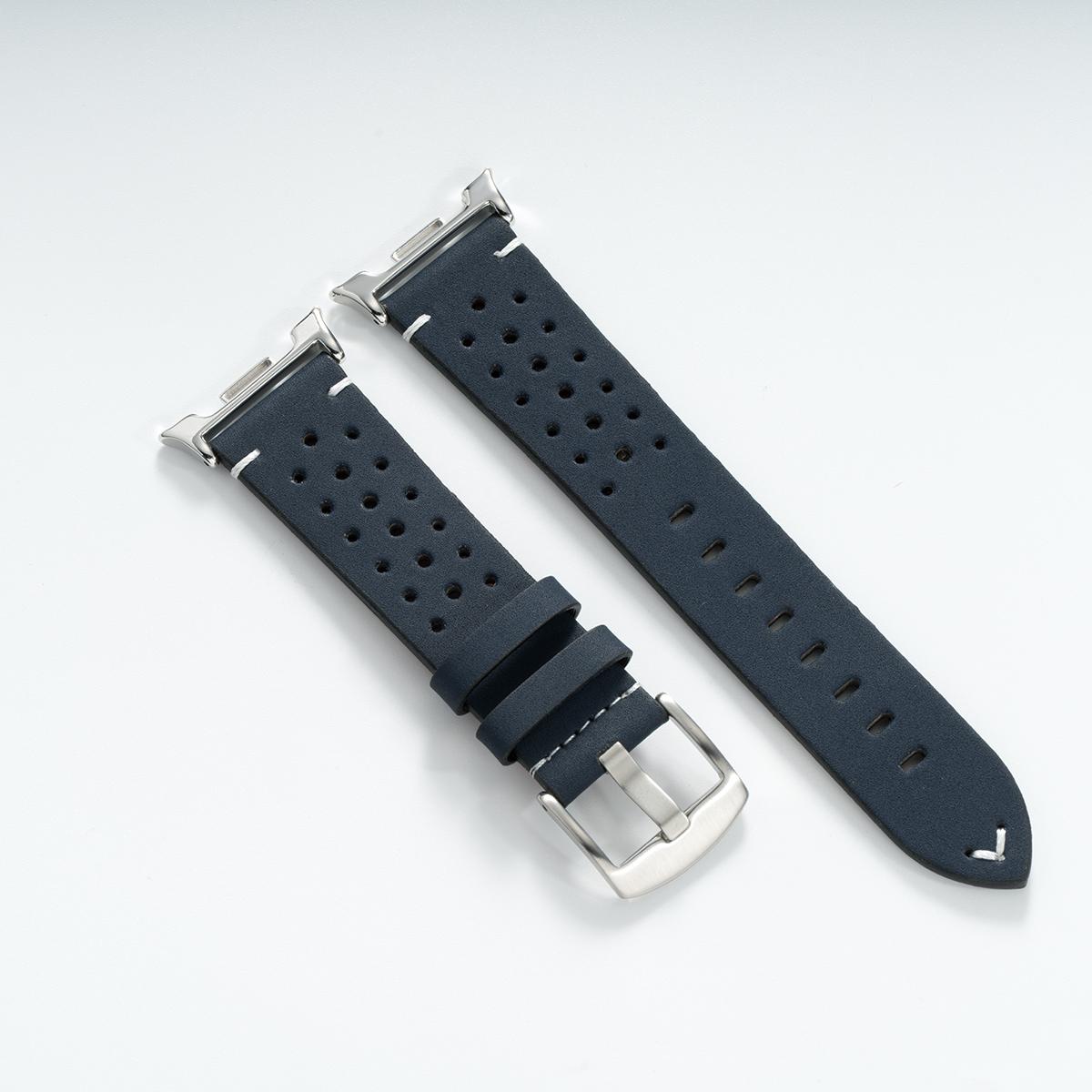 

vintage leather band for samsung galaxy watch8/8 classic 46mm Breathable sport strap for galaxy 8 40 44mm replacement bracelet for galaxy 8 classic
