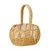 Hand Basket Made of Woven Rattan, Woven, Birthday Gift, Light