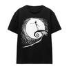 The Nightmare Before Christmas Unisex Adult Jack Moon Silhouette T-Shirt