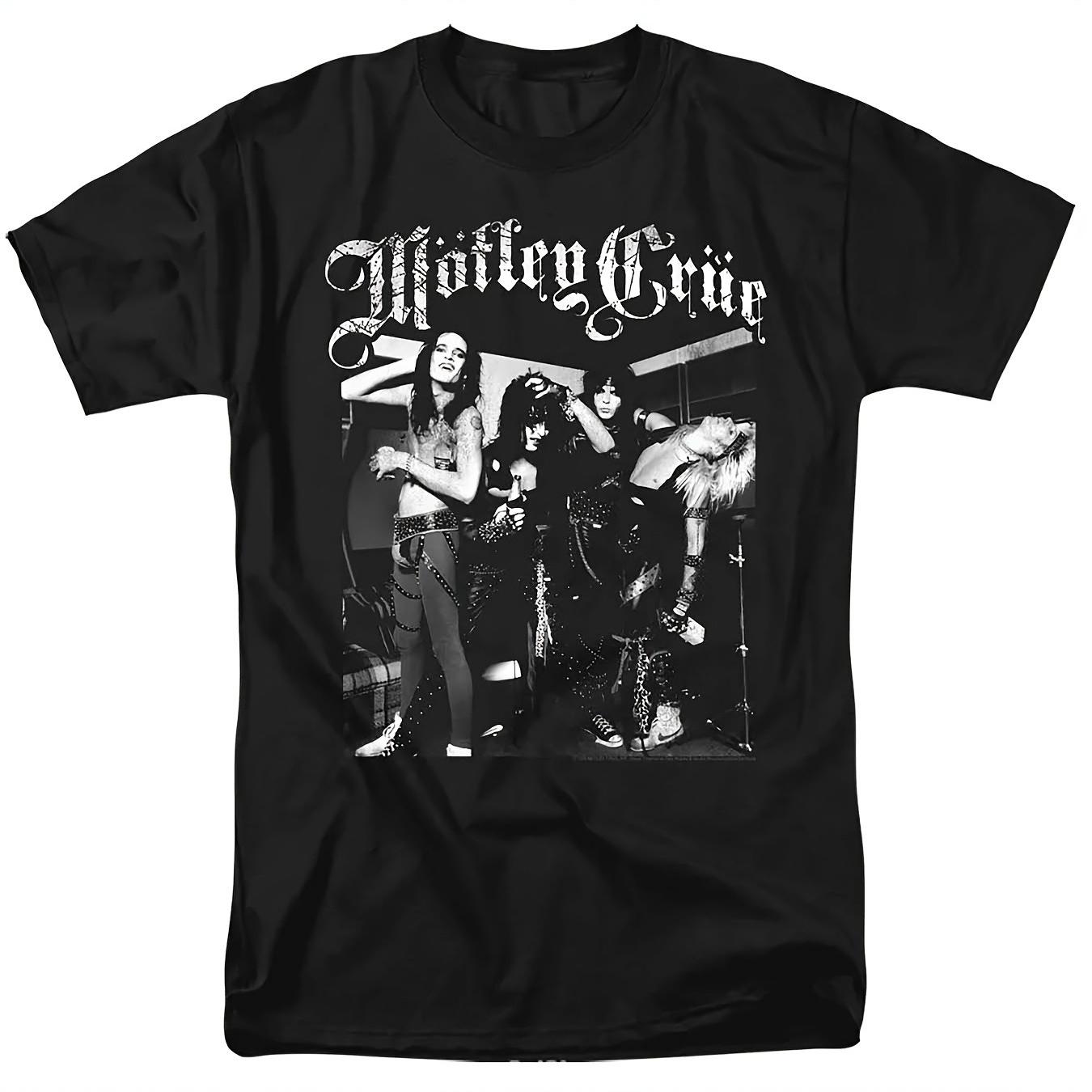 

Mens Rock Band Graphic TShirt Black TShirt featuring Molly Ringo band members and guitar design Pure Cotton All Couple Shirt 4XL