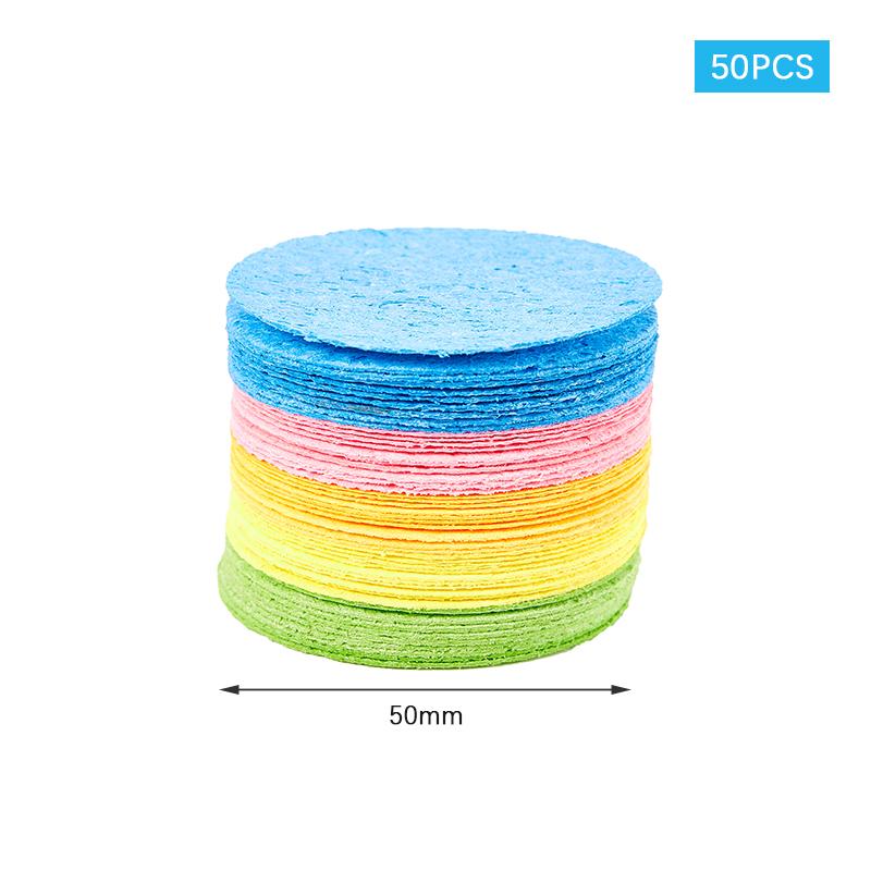 

50/100 шт. спрессованная натуральная целлюлоза очищающая губка для лица снятие макияжа хлопковая щетка для умывания лица инструменты для ухода за кожей