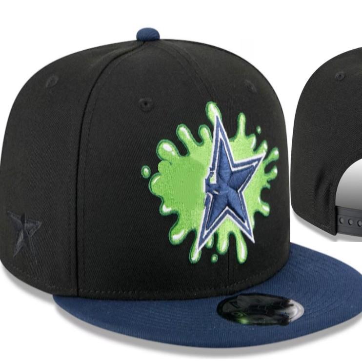 American Football Trendy Fashion Dark Gray Black Baseball Cap with Embroidery, Unisex Flat-brim Adjustable Hat