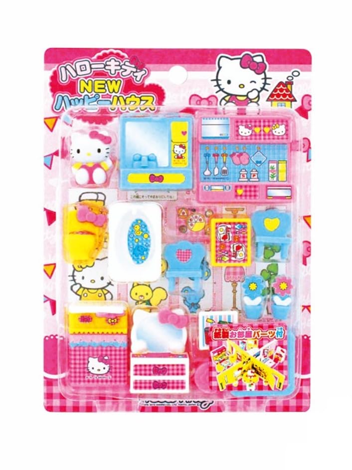 Onoeman Hello Kitty Nový veselý domeček Hračka na předstírání pro děti od 3 let, 023053