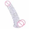 Coarse Dildo Female Masturbator Granule Massage Soft Dildo Adult Sex Toy