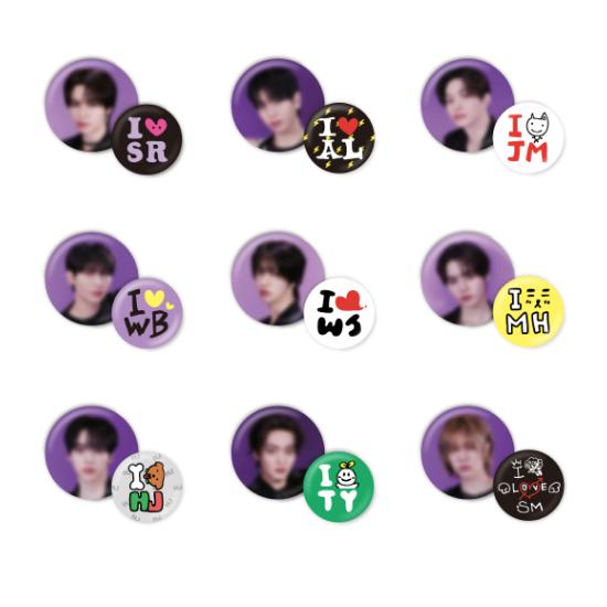 2025 CRAVITY Concert Dare To Crave Random Pin Button Set