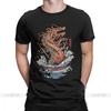 Great Sushi Dragon Tee Shirt Japan Japanese Noodle Ramen Top Kaiju Izakaya Harajuku Streetwear Retro Men