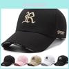 Polyester Baseball Cap With Extended Brim Sun Protection For Men Women In Spring Autumn