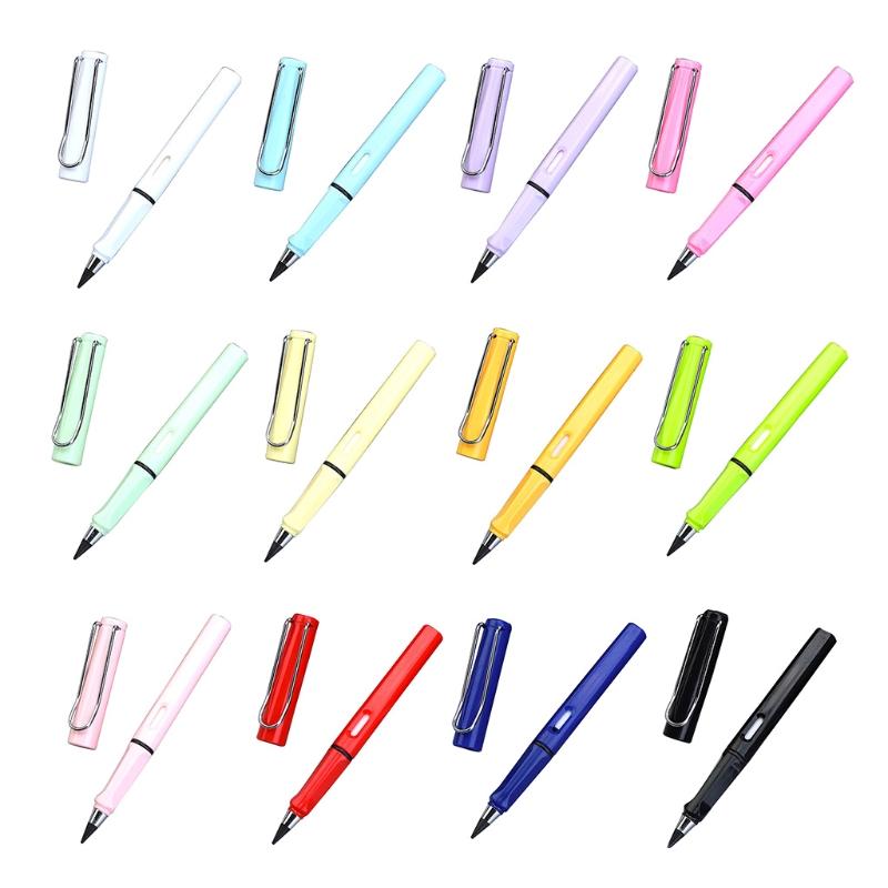 Portable Erasable Inkless Pencil Refillable Inkless Pencil Unique Screw Interface Design Detachable Pen Nib for Children