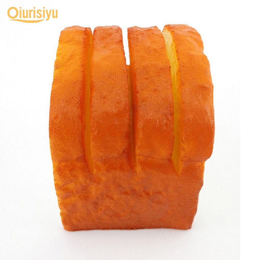 Toast Bread Expression Card Cellphone Holder Hand Pillow