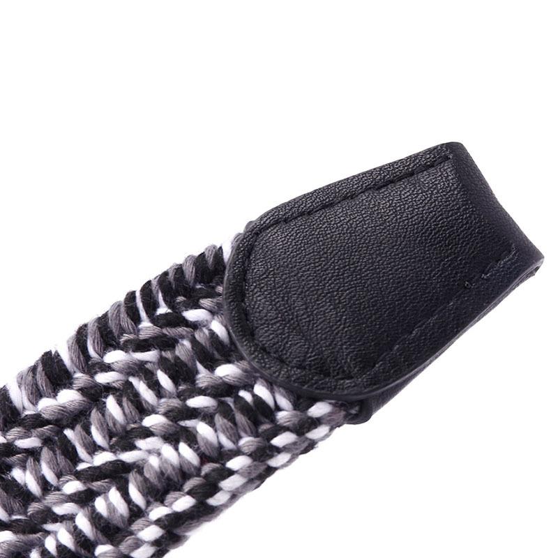Braided Elastic Pin Buckle Belt Decorative Belt Hipster Canvas Webbing Belt Origin
