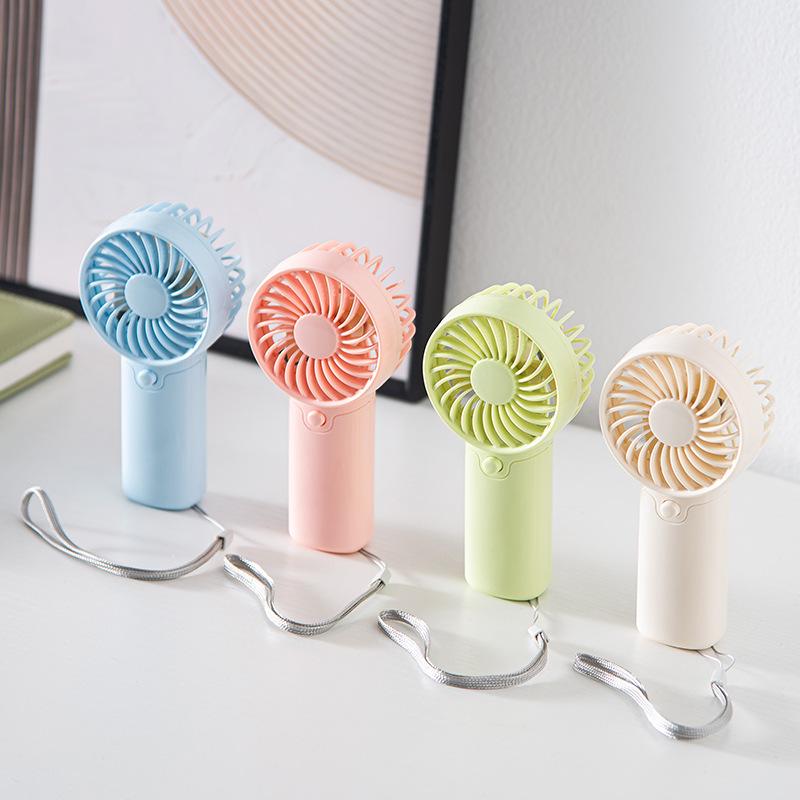 Portable Strong Wind Battery-Powered Handheld Mini Fan for Students