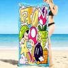1Pc Super Mario Adventure Beach Towel, Quick Dry, Multi-Use for Beach Pool Gym Yoga Home Travel, Christmas, Halloween, Xmas Gift M929284