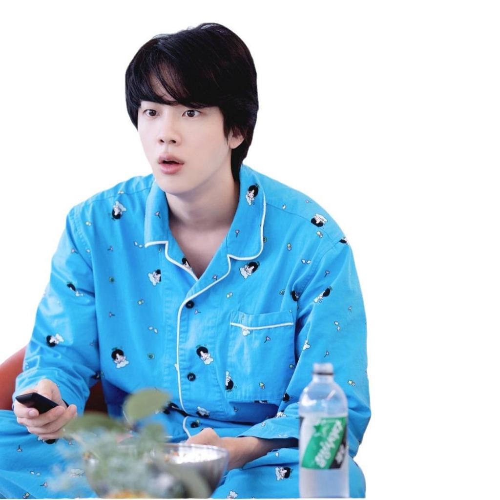 Pajama Set: Jin's 2022 Home Wear 'Good Days' Sleep Pants