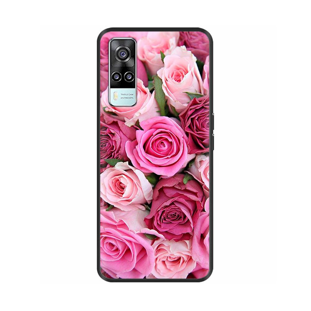 Für Vivo Y33 V2057 Hülle Silikon Weiches TPU Handy Rückabdeckung für Vivo Y33 4G Hülle für vivoY33 Y 33 2021 Coque Fundas Para Bumper