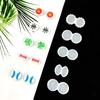 Rugby Baseball Sunflower Earring Silicone Mold Suitable for Epoxy Resin Diy Craft Pendant Stud Earrings Jewelry Making