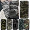 Militär Armee Camouflage Handyhülle Für iPhone 17 16 15 13 11 12 14 Pro Max mini 15 16 Plus 16e 17 Air Bumper Hülle