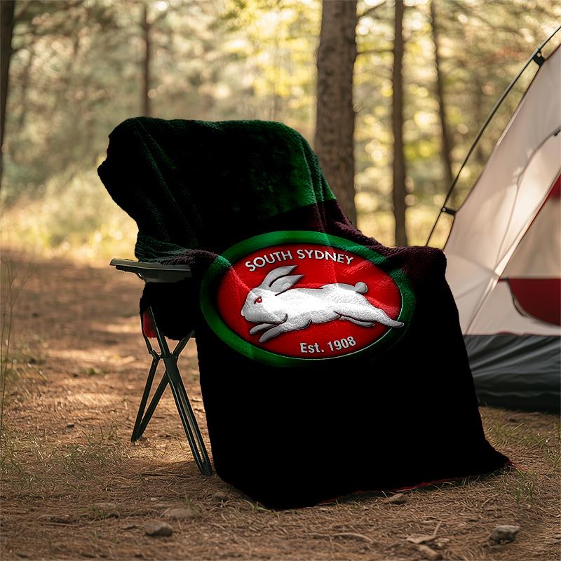 1pc Football Team (16) Theme Blanket - Digital Print, Polyester, Cozy for All Seasons, Perfect for Outdoor, Camping, and Travel