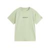 Li Ning CF Cool Solid Color Comfortable Sun Protection Quick Dry Short Sleeve T-Shirt Women T-Shirts Bean-Paste-Green ATSV194-6