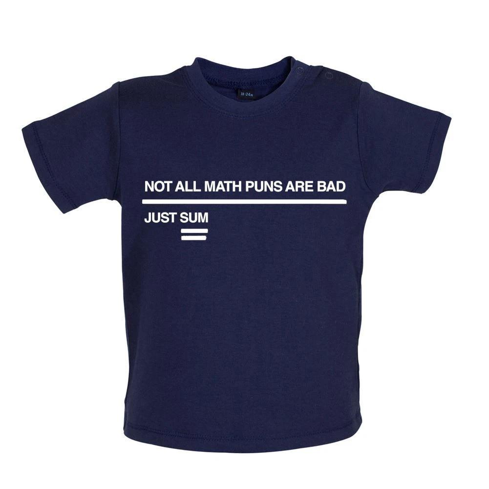 

Not All Math Puns Are Bath - Baby / Romper - Math Student Uni Geek 150