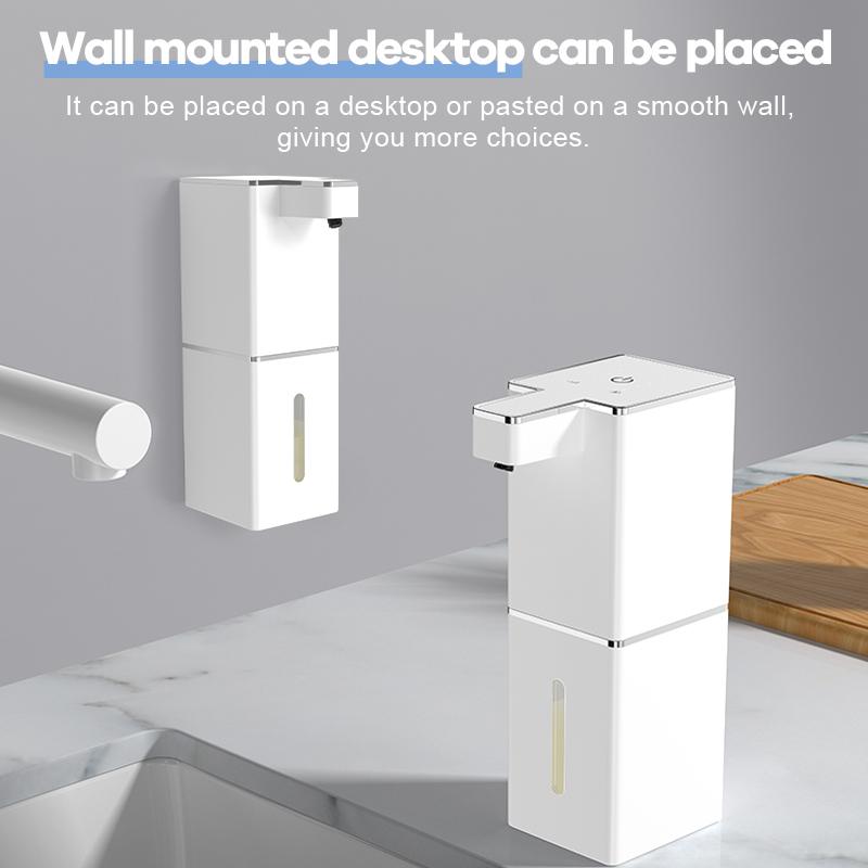 Wandmontierter intelligenter Induktions-berührungsloser automatischer Seifenspender Handreinigung Waschmaschine für Küche Badezimmer