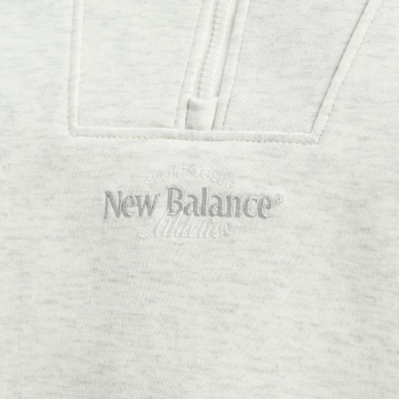 New Balance Women S Signature Semi Crop Half Zip Up SweatShirt Nbnce1w212 Ac