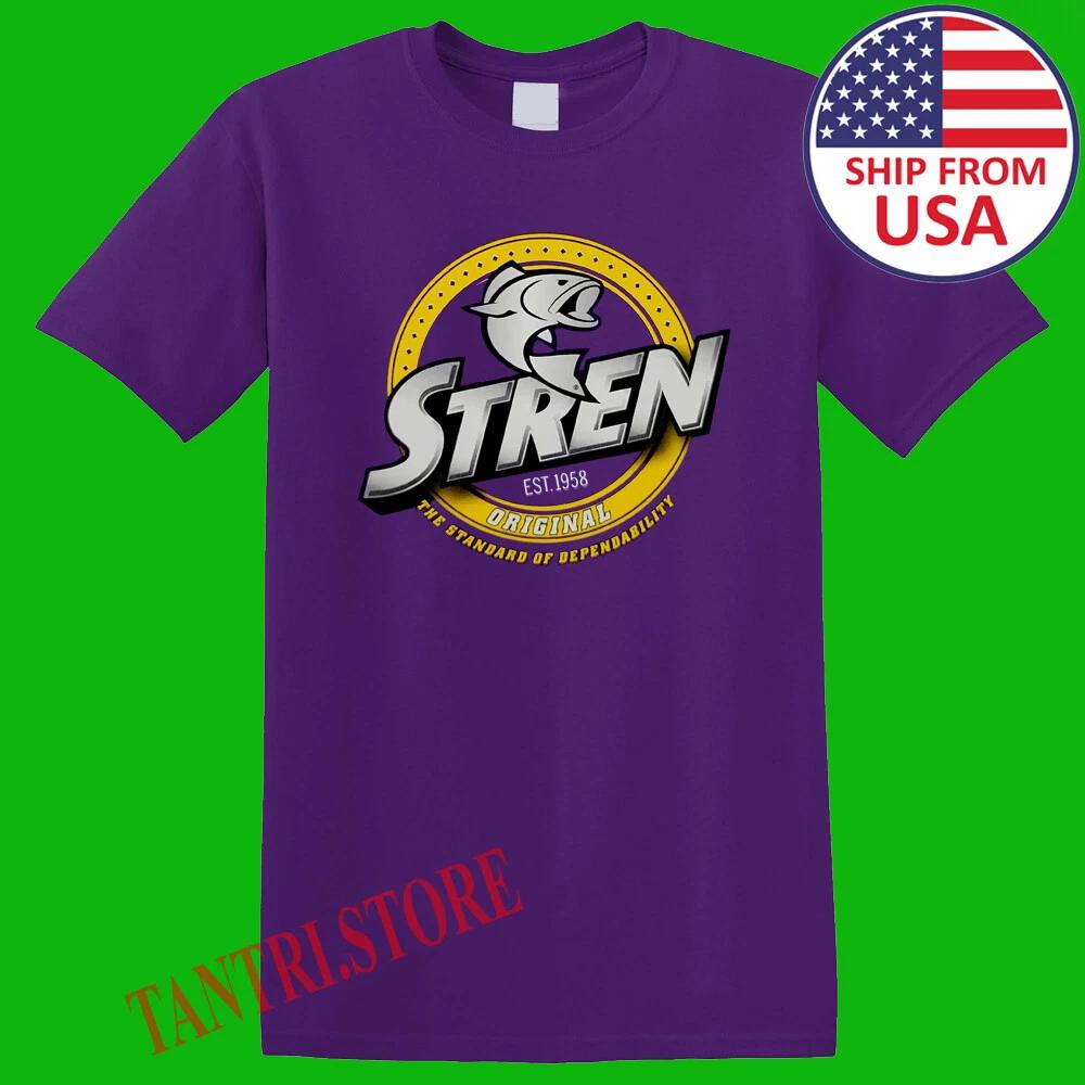 Stren Fishing Sports Men s Purple Size S to 3XL M