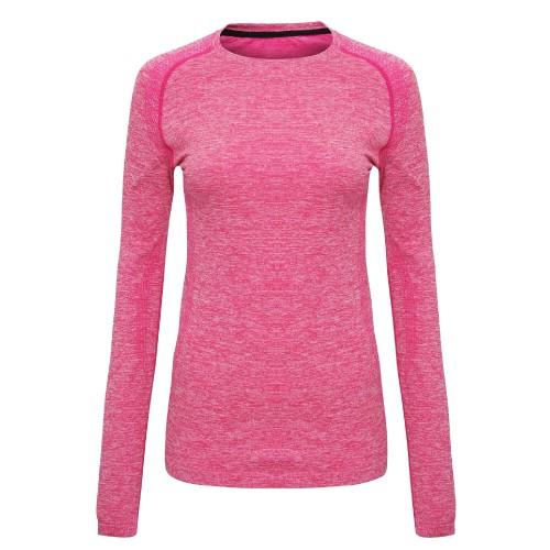 TriDri Dámské/dámské bezešvé 3D Fit Multi Sport Performance Top s dlouhým rukávem