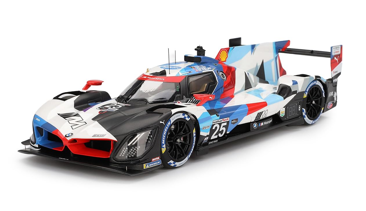 

TOP SPEED Scale Scale BMW M Hybrid V8 GTP IMSA Daytona 24 Hours 2024 BMW M Team RLL Finished Model TS0569 1/18 #25