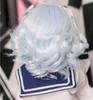 Heat-resistant Wig for Dolls ST202 Loosely Curled Bob Hair Light Blue 13 Doll Compatible Wig Wig Only