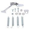 Chrome Carburetor Throttle Dual Return Spring Kit S2083 Sturdy Precise Control Replacement for Holley 2300 Series