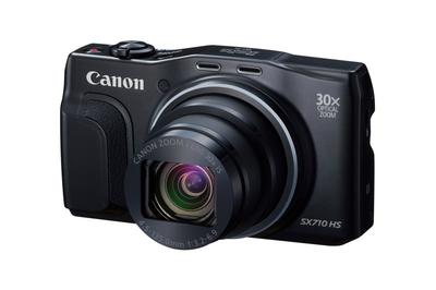 Canon PowerShot SX710 HS Dijital Fotoğraf Makinesi, Siyah, 30x Optik Zoom, PSSX710HS(BK)