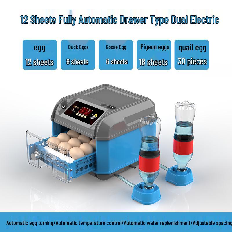Luding Smart Automatic Egg Incubator for Small Eggs - Compact Household Model