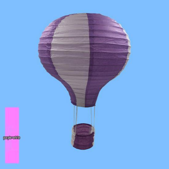 Hand-Folded Rainbow Hot Air Balloon Lantern - Christmas, Birthday, Party, Kindergarten Hanging Decoration