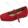 Fashion 2025 Retro Style Internal Elevation Women Mary Jane Shoes Ladies Soft Sole Dress Flats Casual Street Style Shoes