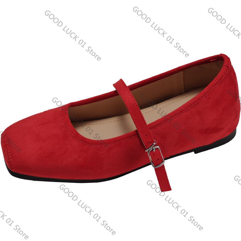 Fashion 2025 Retro Style Internal Elevation Women Mary Jane Shoes Ladies Soft Sole Dress Flats Casual Street Style Shoes
