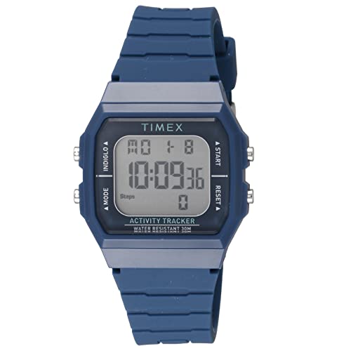 TIMEX Цифровые кварцевые часы-трекер активности и шагов Унисекс TW5M55700 [Оригинал]