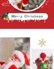 Santa Claus Climbing Rope Tree Ornaments - Christmas Wall Hanging Decorations