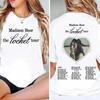 Madison Beer The Locket Tour 2026 Koszulka Letnia Krótki Rękaw Okrągły Dekolt Unisex Koszulki Streetwear Hip Hop Piosenkarka Koszulka z Nadrukiem Graficznym