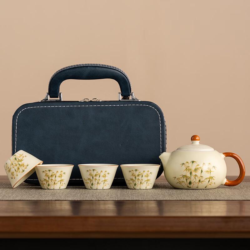Yipan Ruyao Fuzhu Nordic Ceramic Travel Tea Set
