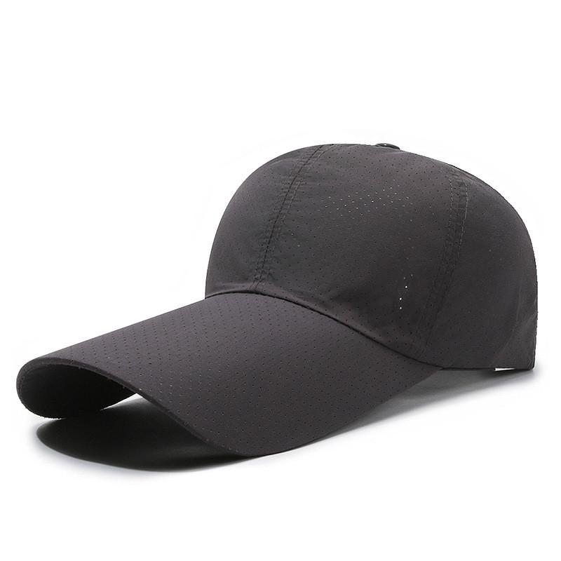 Summer Outdoor Sun Hat With Extended Brim And Breathable Polyester For Fishing And Beach Activities